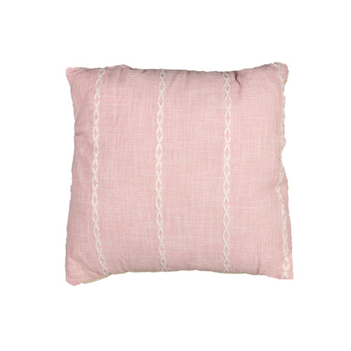 Μαξιλάρι καναπέ 42Χ42 εκ. από ύφασμα ροζ