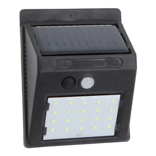 Ηλιακό φωτιστικό τοίχου LED 9,5Χ5Χ12,5 εκ. IP65 με αισθητήρα κίνησης  68348
