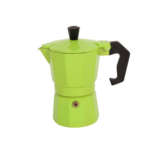 Καφετιέρα - μπρίκι Espresso για 2 φλιτζάνια χρ. πράσινο  HLP1-2C.04
