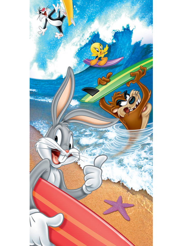 Looney Tunes Πετσέτα θαλάσσης Looney Tunes 1 Θαλάσσης vios16684