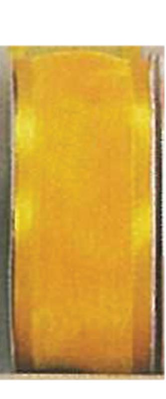 Next Οργαντίνα με σατέν ούγια 15mm κίτρινη ρολό 25μ. 16234-01ΔΔ-2